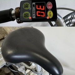 h-207○i667(S)★岐阜発　△BRIDGESTONE/Assista/ブリヂストン/電動アシスト三輪自転車/3段変速/バッテリー12.3Ah/防犯有り/現状品　R6.7/5★の画像