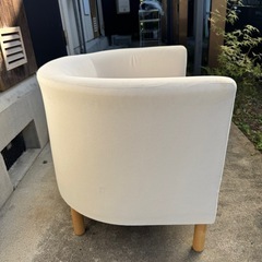 ＋1000円で京都市付近配達可能です。　IKEA 1人がけソファ　SOLSTAの画像