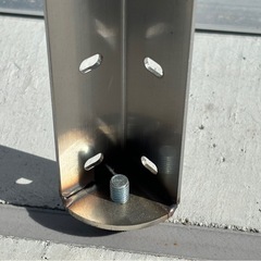 MILLS ステンレス製シェルフ 机 作業台 ステンレス デスク テーブル 家具 ステンレス作業台 シルバー mw0798の画像