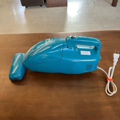 M2511-159 NAKASA ハンドクリーナー NHC-170 グリーン SHARP製紙パック付き 通電確認済み キズ汚れ有りの画像