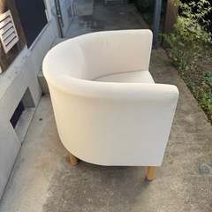 ＋1000円で京都市内付近配達可能　IKEA 1人がけソファ　SOLSTAの画像