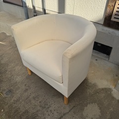 ＋1000円で京都市内付近配達可能　IKEA 1人がけソファ　SOLSTAの画像