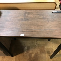 【ジャングル深井店】★デスク ブラウン 家具 簡易クリーニング済 堺市（中区 堺区 東区 西区 南区 北区）和泉市 河内長野市 富田林市 松原市 狭山市 深井 【FU2893】の画像