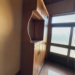 高級な下駄箱　15日までに引き取りに来られる方限定の画像