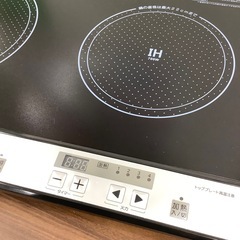 【トレファク ラパーク岸和田店】2021年製 IRIS OHYAMA  2口IH調理器　入荷しました【6ヶ月保証】の画像