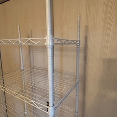 6段ラック　ホワイトの画像