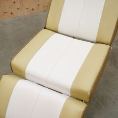 ≪★zyt2544ジ≫ ビューティーガレージ 高通気性低反発ベッド CLAIRE/クレア 肘掛け無し 現状品 エステ/アイラッシュ/まつパ/マツエク/理美容用品/中古家具/宮城県仙台市 071101-12の画像