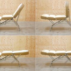 ≪★zyt2544ジ≫ ビューティーガレージ 高通気性低反発ベッド CLAIRE/クレア 肘掛け無し 現状品 エステ/アイラッシュ/まつパ/マツエク/理美容用品/中古家具/宮城県仙台市 071101-12の画像