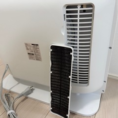 人感/室温センサー付大風量パネルセラミックヒーター ヒートワイドスリムの画像