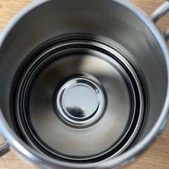 日本製コーヒーポット1.2L(ステンレス製)(ドリップポット/コーヒーケトル）の画像