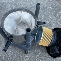 TOSHIBA 電気集塵機(乾湿両用) 容量17Lタイプ グレー VR-17A(H)　ITZ491C2VHI8の画像