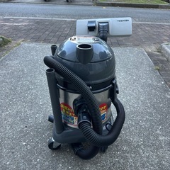TOSHIBA 電気集塵機(乾湿両用) 容量17Lタイプ グレー VR-17A(H)　ITZ491C2VHI8の画像