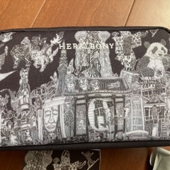 JAL トラベルポーチセット　旅行　防災　長方形タイプの画像