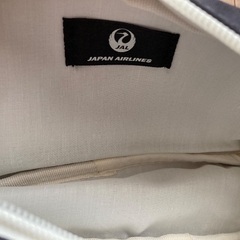 JAL トラベルポーチセット　旅行　防災　長方形タイプの画像