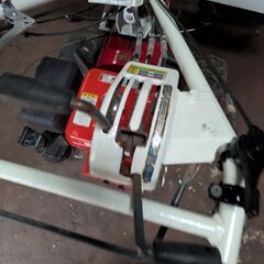 鹿児島発　オーレック　ガソリンエンジン管理機バーディ＋集草機HM122Xの画像