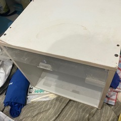 キューブボックス一段アクリル蓋付きの画像
