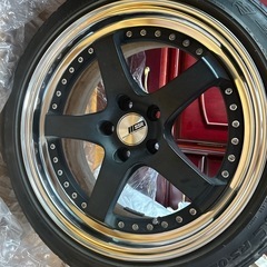 SSR プロフェッサー SP4 二本 18インチ 3ピース 深リム TANABE製 114.3 5穴 中の画像