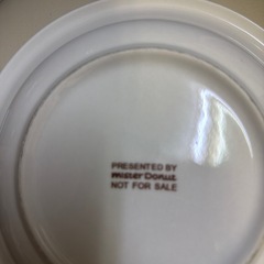 昭和レトロミスタードーナツオサムグッズさら皿の画像