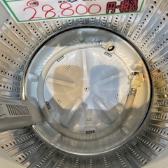 配送配送可【ヤマダ】5.5K洗濯機★2025年製　分解クリーニング済み/6ヶ月保証付き【管理番号】 1110 橋の画像