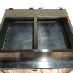 業務用　卓上電気フライヤー　電気フライヤー　6L×2槽　100V×2の画像