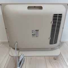 人感/室温センサー付大風量パネルセラミックヒーター ヒートワイドスリムの画像
