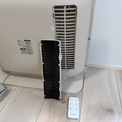 人感/室温センサー付大風量パネルセラミックヒーター ヒートワイドスリムの画像