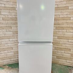 大阪送料無料★3か月保障付き★冷蔵庫★アクア★2ドア★2022年★AQR-14E2(W)★IR-908の画像