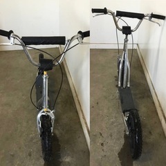 h-208△ q 岐阜発/ キックボード/ キックスクーター/ 14インチ/ 走行確認/ キックスケーター/ 乗用玩具/ 現状品/ 管015u/ R7.10/8 △の画像