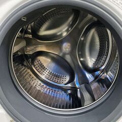 AQUA/アクア ドラム式洗濯機 8.0kg お湯洗い 泥んこ予洗い ダウンコース 3ステップ洗浄 AQW-FV800E 2021年 中古家電 店頭引取歓迎 R10206の画像