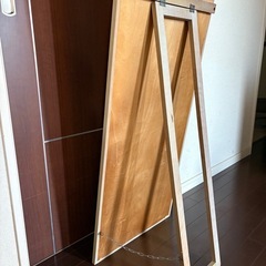 シンプル　全身鏡の画像