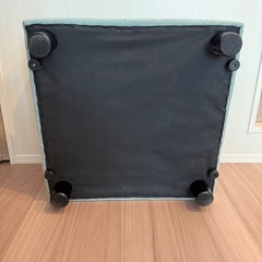 オッドマン・ソファーセット、グレー&ミントグリーン　バイカラーの画像