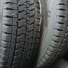 《ほぼ新品》24年製 ブリジストン ブリザック スタッドレス 155/80R14 4本  プロボックスの画像