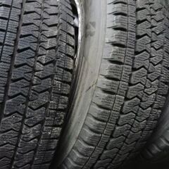 《ほぼ新品》24年製 ブリジストン ブリザック スタッドレス 155/80R14 4本  プロボックスの画像