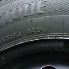 《ほぼ新品》24年製 ブリジストン ブリザック スタッドレス 155/80R14 4本  プロボックスの画像