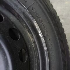 《ほぼ新品》24年製 ブリジストン ブリザック スタッドレス 155/80R14 4本  プロボックスの画像