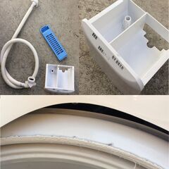 【RKGSE-377】特価！YAMAZEN/6kg/全自動洗濯機/PJWM-60-WH/中古/2023年製/店頭引取推奨商品/弊社近隣配達も可/の画像