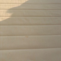 No.065 シングルベット　組み立て式　マットレスありありの画像