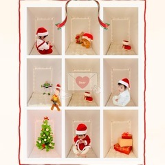 ベビーマッサージとChristmas撮影会♡の画像