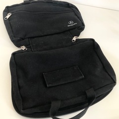 【中古品】メルセデス・ベンツ 吊り下げバッグ ハンドバッグ トラベルバッグ カバン ポーチ 大容量 オムツケースの画像
