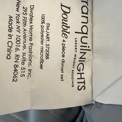 美品ダブルシーツカバー4点セットの画像