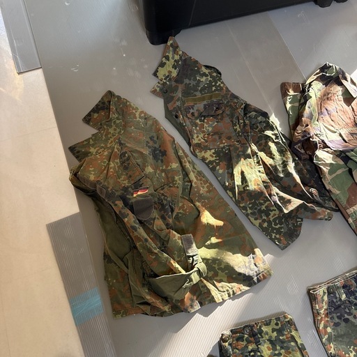 迷彩服（米軍、ドイツ軍）