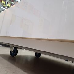 J1771【リユースのサカイ柏店】LOWYA　ロウヤ　ステンレスセンターテーブル　リビングテーブル ローテーブル　引出付き　クリーニング済　新品参考価格59,990円の画像