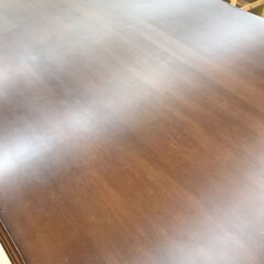 A-528【リユースのサカイ野々市店】ジモティ来店特価‼ ダイニングテーブル 木製 クリーニング済みの画像