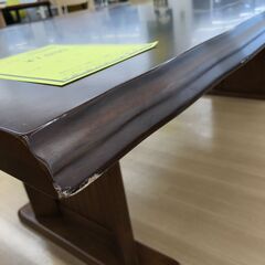 A-528【リユースのサカイ野々市店】ジモティ来店特価‼ ダイニングテーブル 木製 クリーニング済みの画像