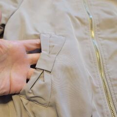 any FAM ブルゾン 上着 アウター ジャケット リボン 120 130 女の子 キッズ 子供服の画像