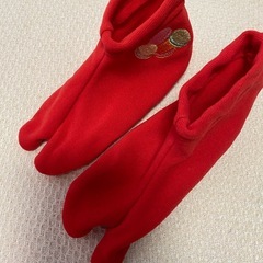 七五三 3歳 1度のみ使用 足袋 髪飾の画像