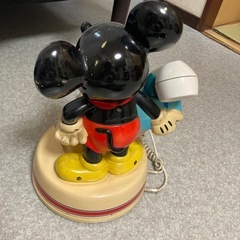 ミッキーマウス　ダイアル電話の画像