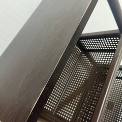 キャスター付き　キッチンワゴン　収納ラック　3段収納家具　の画像