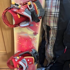 女性用　スノーボードセットの画像