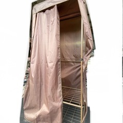 衣装掛けの画像